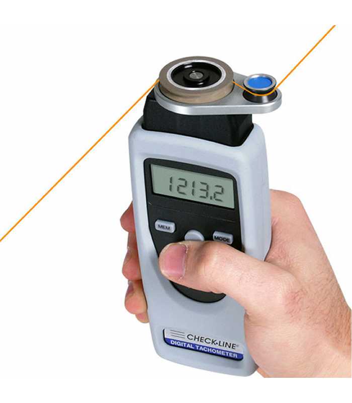 Checkline YSL2000HD [YSL-2000HD] Yarn Meter Tachometer, Range Non-Contact 1.00 - 99,999 Rpm / Contact 1.00 - 19,999 Rpm