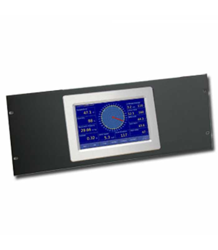 Columbia 8173B1 [8173-B-1] Weather Display Console (Color), Serial/Ethernet Interface, 19" Rack Mount