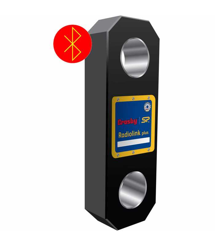 Crosby Straight Point CP500T-BLE [2789012] Wireless Bluetooth Load Cell / Dynamometer, 110,0000 lbs / 500 Ton Without Shackles