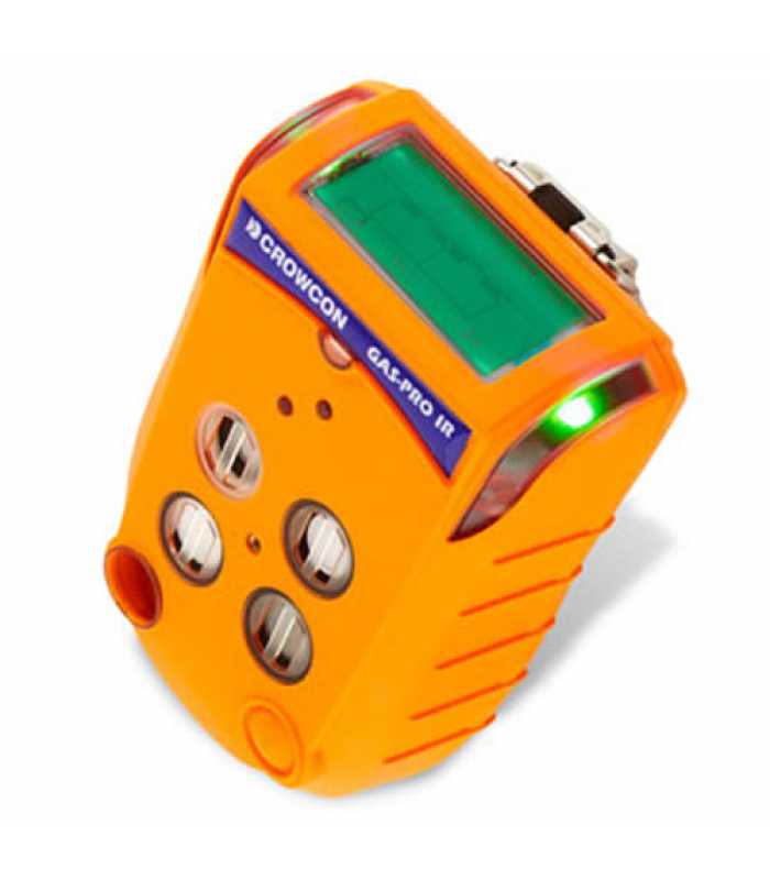 Crowcon Gas Pro IR [GPP-0313-EA-A] 4 Gas Personal Detector, Pump, H2S, O2, CH4 and Flammable Gases