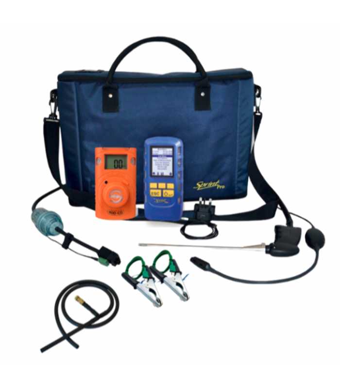 Crowcon Sprint Pro 2 [PRO2-SAFETYKIT] Multifunction Flue Gas Analyser Safety Kit