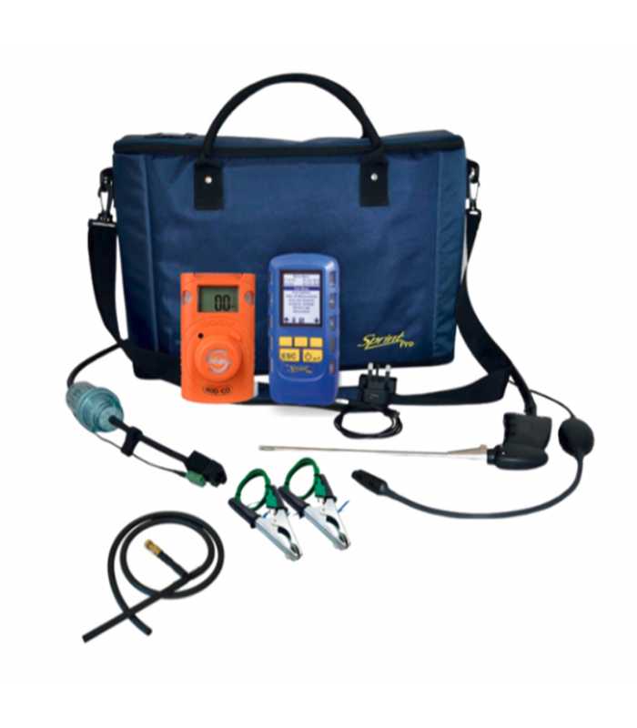 Crowcon Sprint Pro 4 [PRO4-SAFETYKIT] Multifunction Flue Gas Analyser Safety Kit