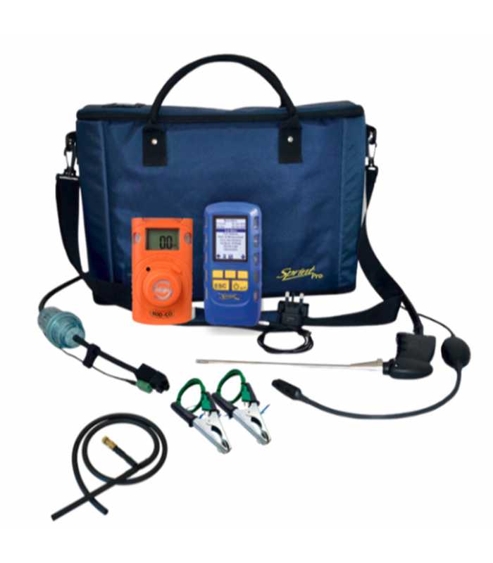 Crowcon Sprint Pro 5 [PRO5-SAFETYKIT] Multifunction Flue Gas Analyser Safety Kit