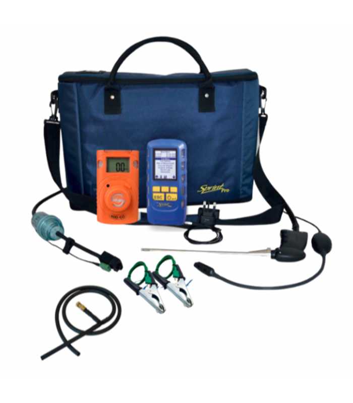 Crowcon Sprint Pro 6 [PRO6-SAFETYKIT] Multifunction Flue Gas Analyser Safety Kit