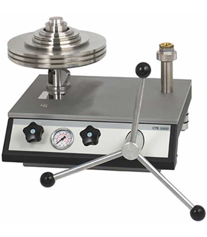 DH-Budenberg CPB5000 [CPB5000-P] Deadweight Tester w/Pneumatic Base For External Supply And Vacuum (max. 100 bar/1500 psi)