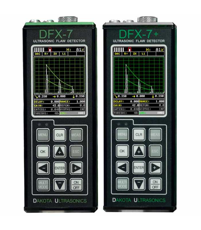 Dakota Ultrasonics DFX-7 Series Flaw Detector & Thickness Gauge