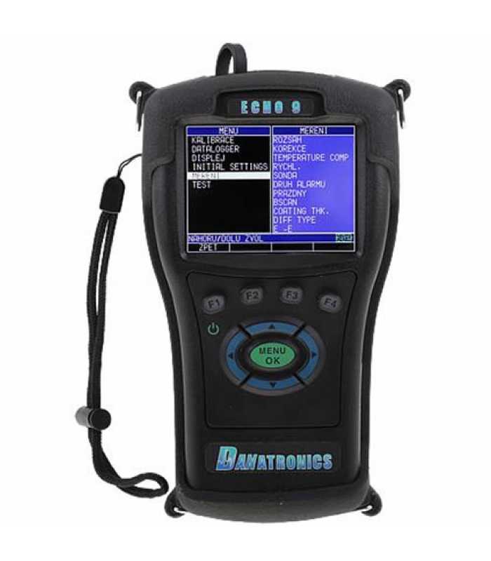 Danatronics ECHO 7 [ECHO 7W] Digital Ultrasonic Thickness Gauge with Live Waveform/A-scan, Echo To Echo Software