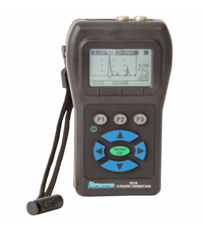 Danatronics EHC-09 [EHC-09-W] Ultrasonic Thickness Gauge, Monochrome With Alarm & Live Waveform