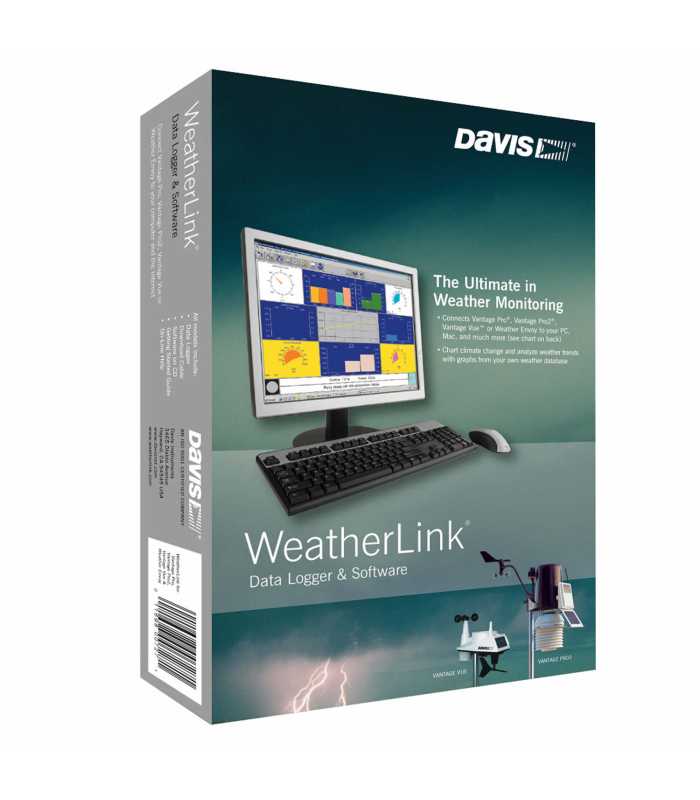 Davis 6510 WeatherLink Data Loggers and Windows Software