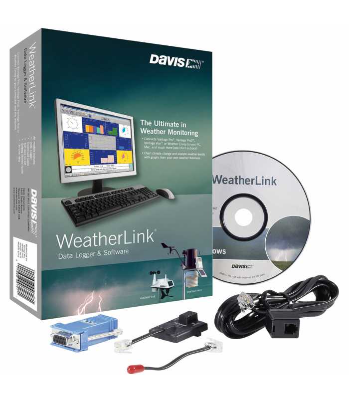 Davis 6510 [6510SER] WeatherLink SERIAL Port Data Loggers and Windows Software