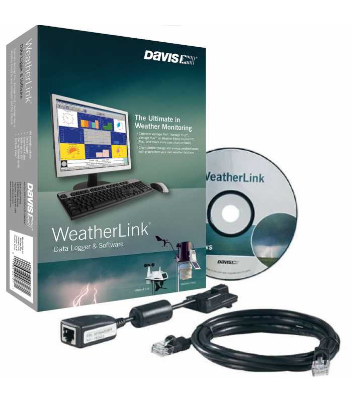 Davis 6510 [6510USB] WeatherLink USB Port Data Loggers and Windows Software