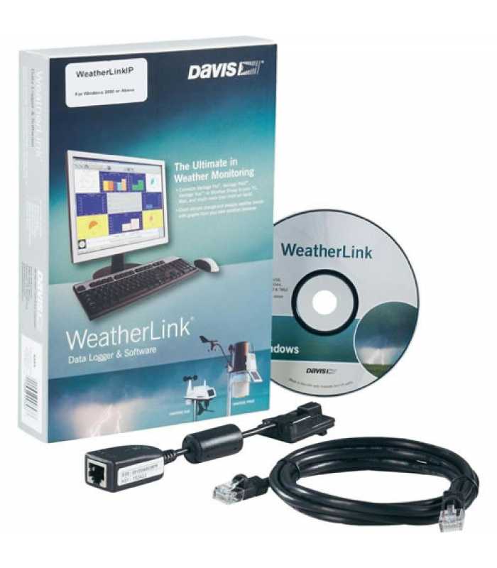 Davis 6555 [6555] Ethernet Data-Logger w/ Windows WeatherLinkIP Software [DISCONTIUED]