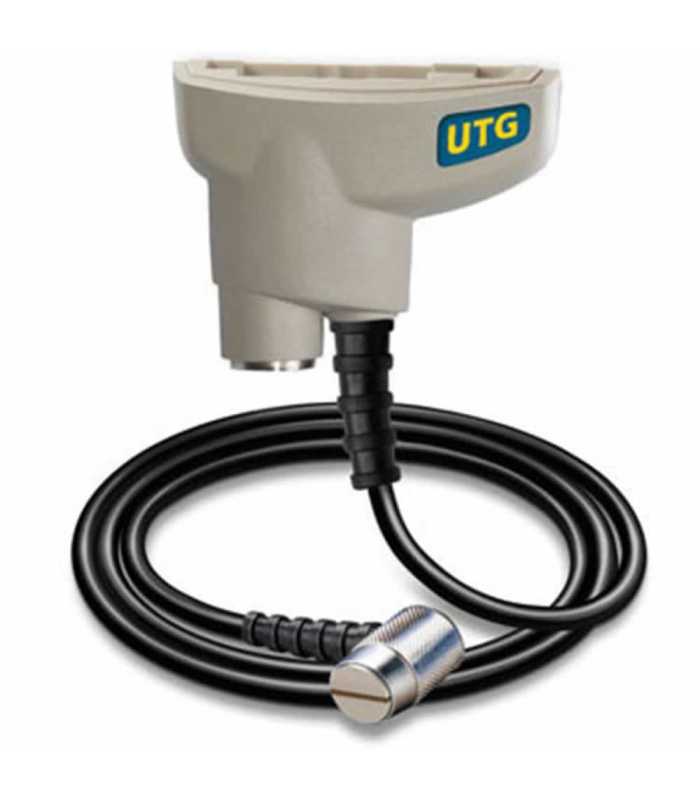 DeFelsko PosiTector PRBUTGM-C Ultrasonic Thickness Gage Multiple Echo Cabled Probe Only, Thru-Paint Capability, 5 MHz Contact, 0.100" to 2.500" (2.50 to 60.00 mm)