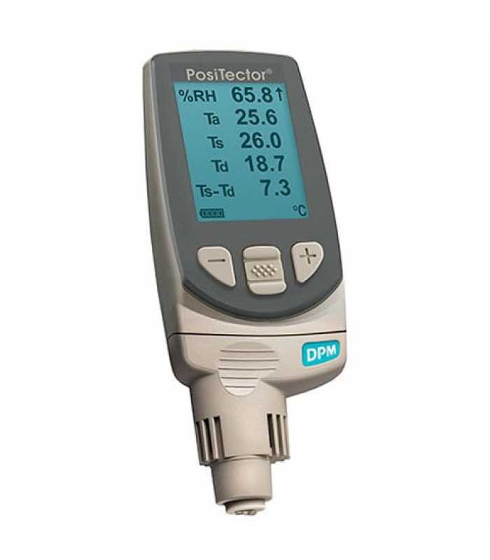 DeFelsko PT-DPMA1 [DPMA1-E] Dew Point Meter with Standard Body Built In Probe and Anemometer