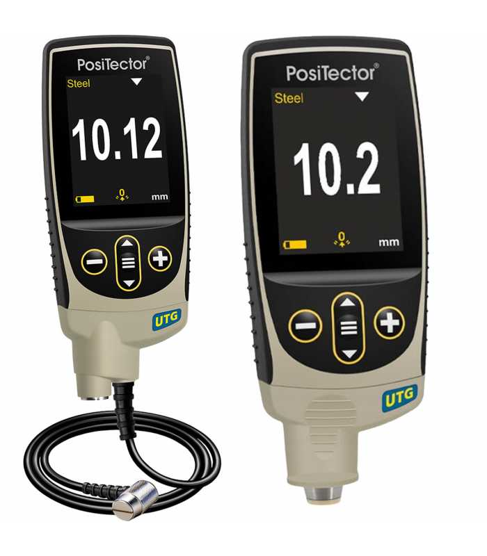DeFelsko PosiTector UTG Advanced Ultrasonic Thickness Gage Measures Wall Thickness