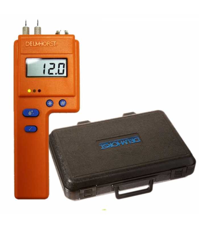 Delmhorst BD-2100 [BD-2100W/CS] Digital Moisture Meter w/Case