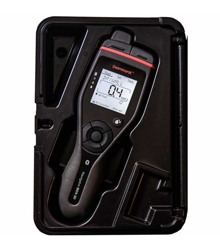 Delmhorst BDX-30 [BDX-30W/CS] Digital Moisture Meter With Bluetooth