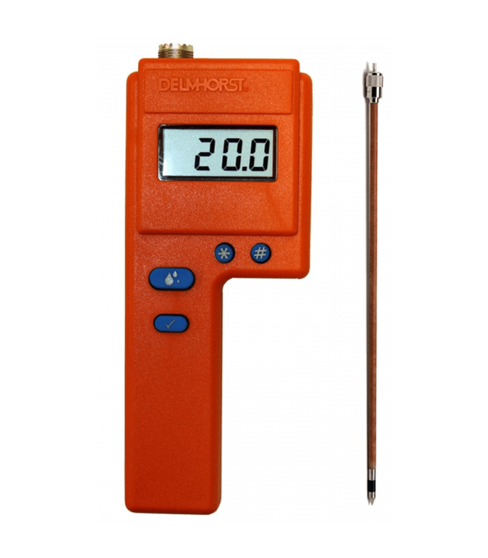 Delmhorst FX-2000 [FX-2000/1235/18] Digital Moisture Meter with 18-inch Prod and Connector