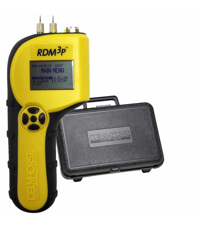 Delmhorst RDM-3P [RDM-3PW/CS] Digital Paper Moisture Meter w/ Carrying Case
