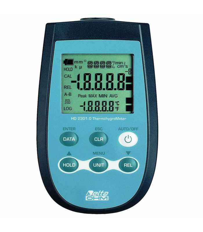 Delta Ohm HD2301.0 Handheld Thermo-Hygrometer
