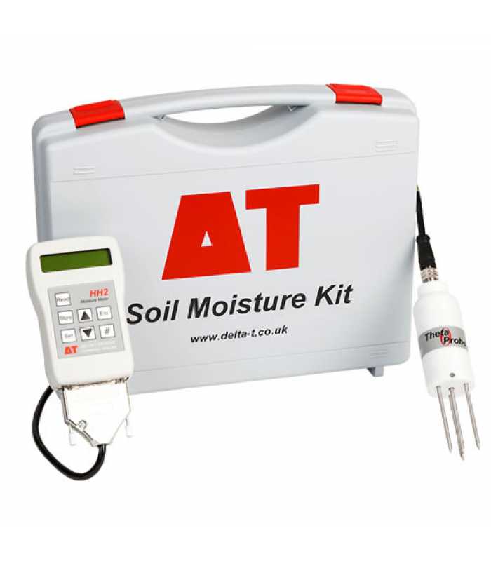 Delta-T Devices HH2 [HH2-SM150T-KIT] Hand Held Moisture Meter Kit w/ SM150T Soil Moisture Sensor