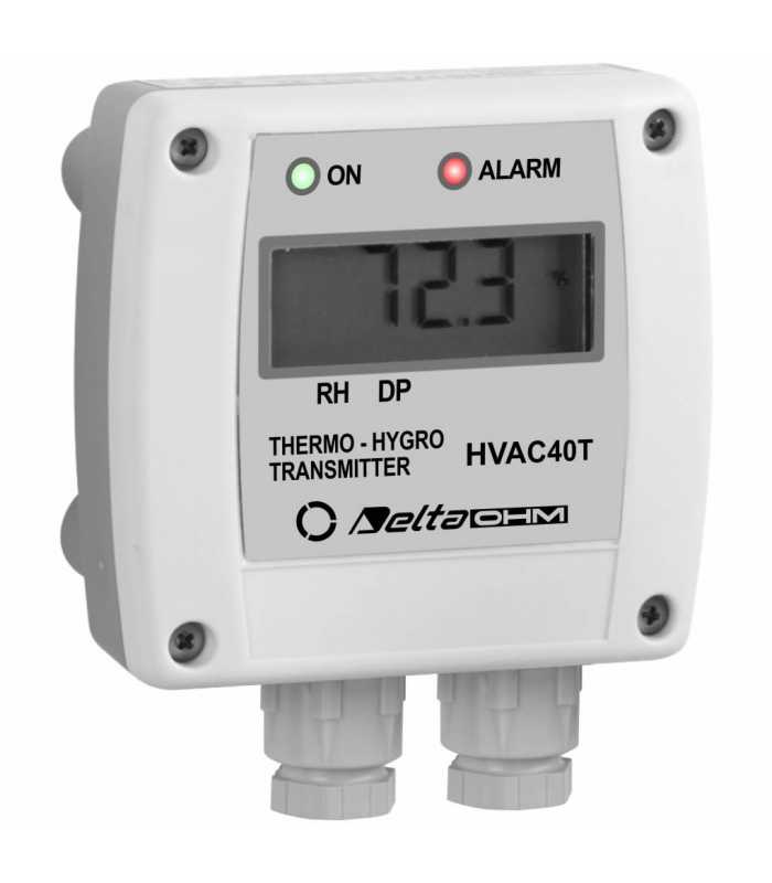 Delta Ohm HVAC40 Temperature, Relative Humidity and Dew Point Transmitters
