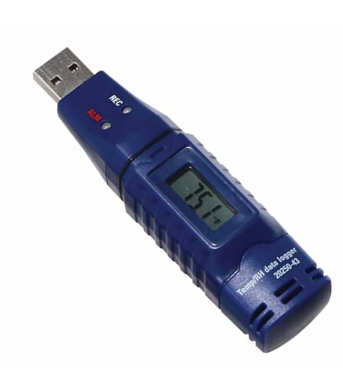 Digi-Sense 20250-43 [WD-20250-43] USB Temperature/RH Datalogger