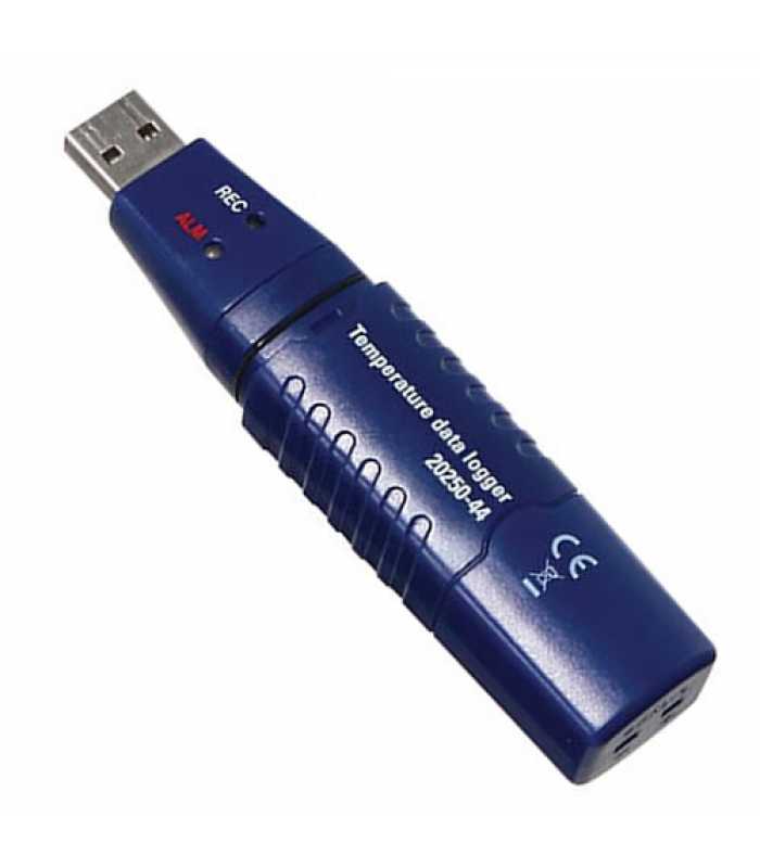 Digi-Sense 20250-44 [WD-20250-44] USB Temperature Type K Datalogger, -328 to 2498° F (-200 to 1370°C)