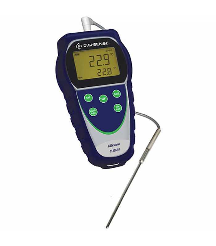 Digi-Sense 91428-07 [WD-91428-07] Temp-16 Single-Input RTD Thermometer