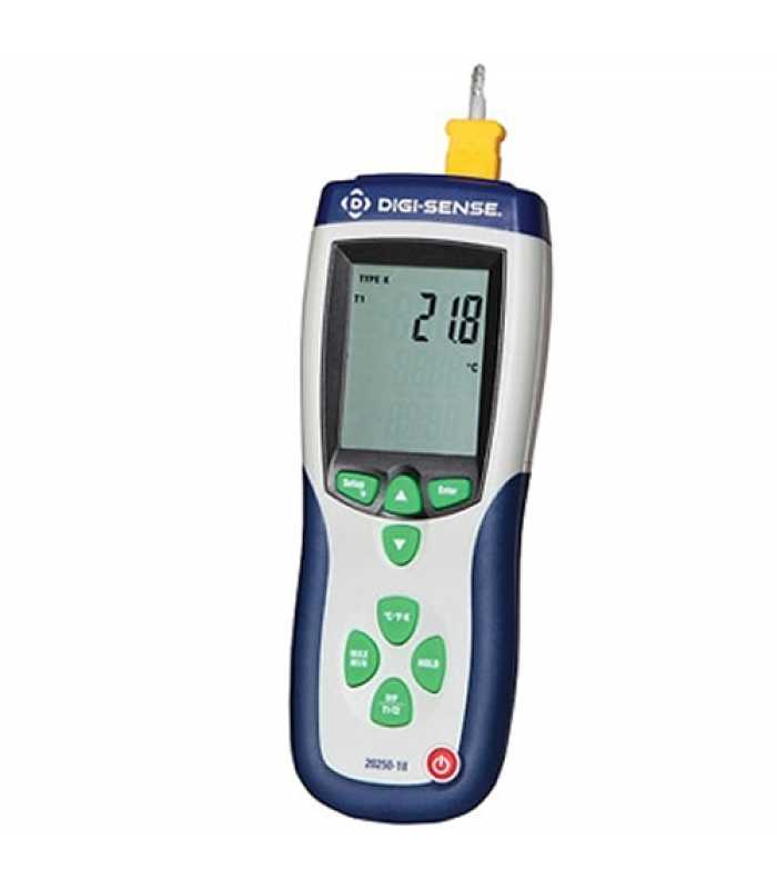 Digi-Sense WD-20250-18 [WD-20250-18] Professional 1 Input Thermocouple Thermometer