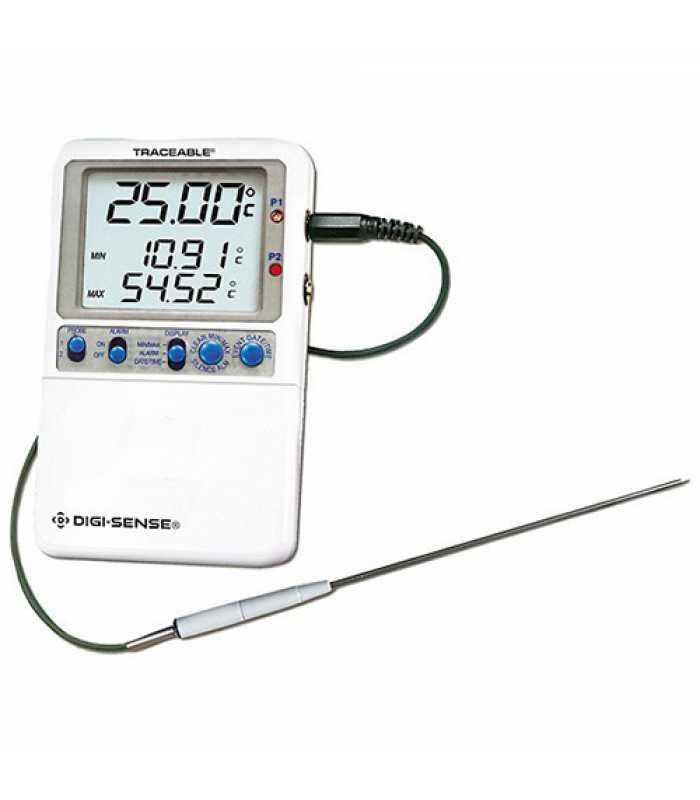 Digi-Sense 90000-23 [WD-90000-23] Extreme-Accuracy Digital Thermometer with NIST-Traceable Calibration, 0.00 Celsius