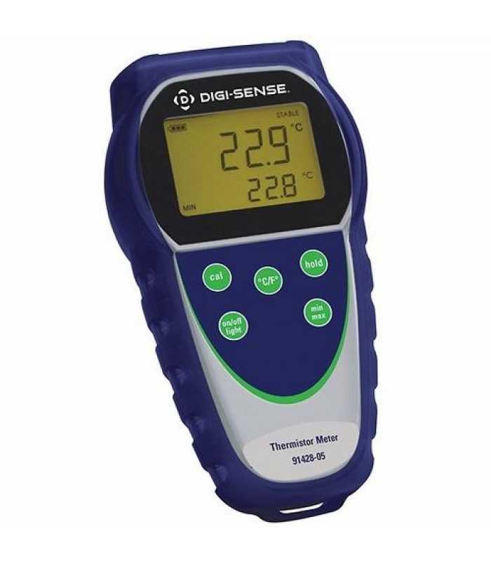 Digi-Sense Temp10 J [WD-91428-00] Single-Input Thermocouple Thermometer