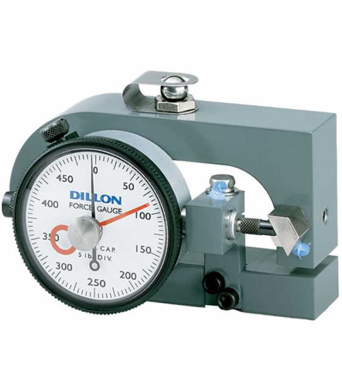 Dillon X-C [30389-0065] Mechanical Force Gauge Compression Calibration with Maximum Hand, 2000 kg