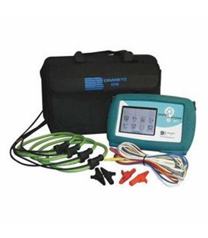 Dranetz Energy Platform EP1 [DBEP550-3DV] Handheld Electrical Energy and Power Demand Analyzer w/ 1 to 100A CTs and Dran-View Pro Software