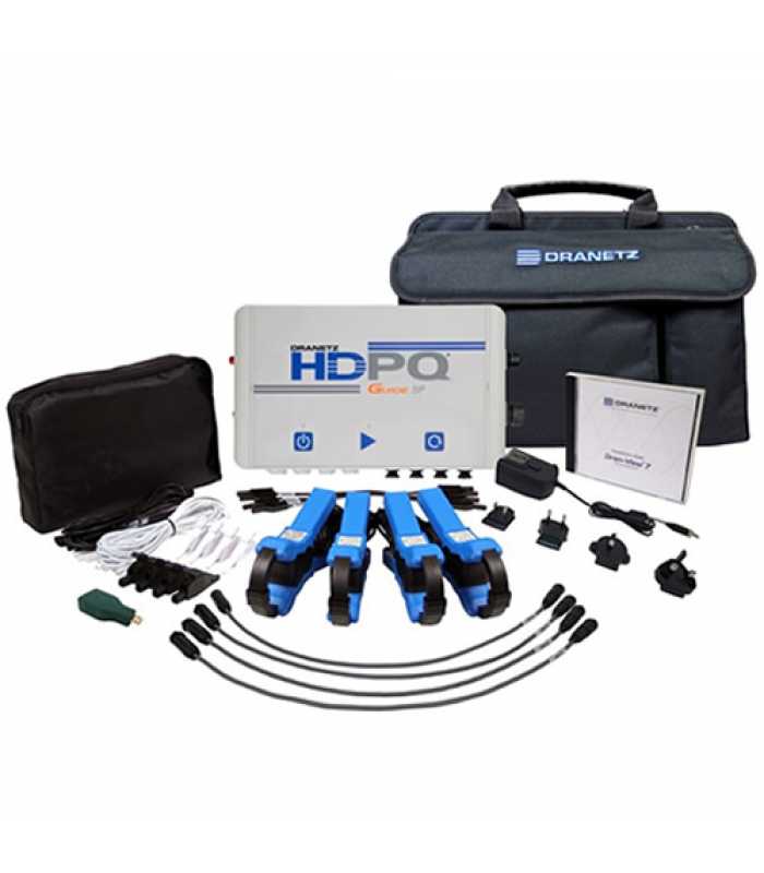 Dranetz HDPQ Guide SP [HDPQ-SPGA500PKG] Power Quality Analyzer Kit , 500A