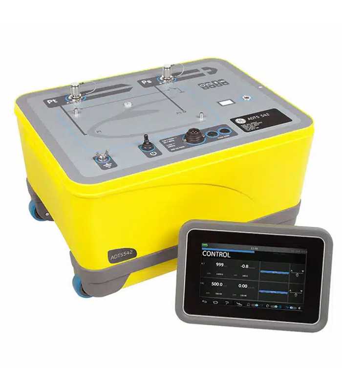 Druck ADTS542F [ADTS542F-FL550-E0-SCAS-ER] Air Data Test Set w/ 55,000ft and below, 12 Month Calibration Interval, Airspeed Standard, Hand Terminal Extended Range