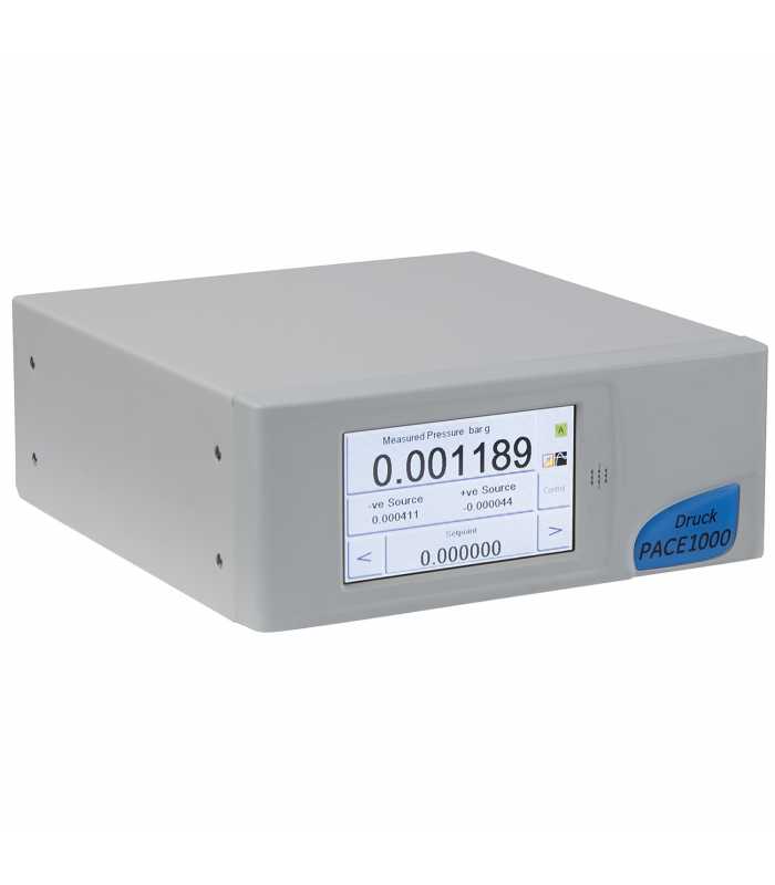 Druck PACE1000 [PACE1001] Precision Pressure Indicator With 1 Internal Sensor, 2 IDOS connection