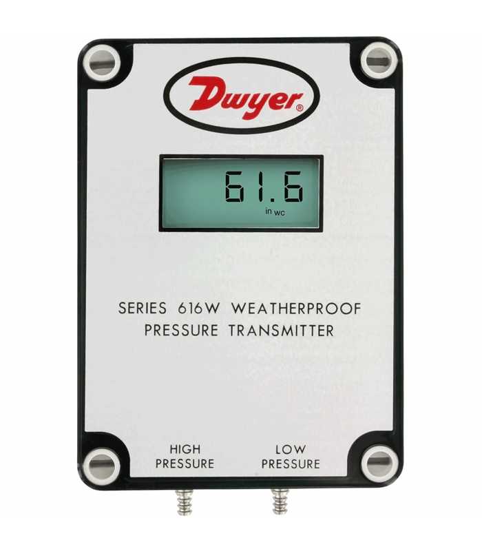 Dwyer 616W Differential Pressure Transmitter