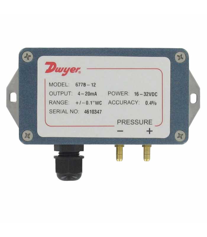Dwyer 677B Differential Pressure Transmitters
