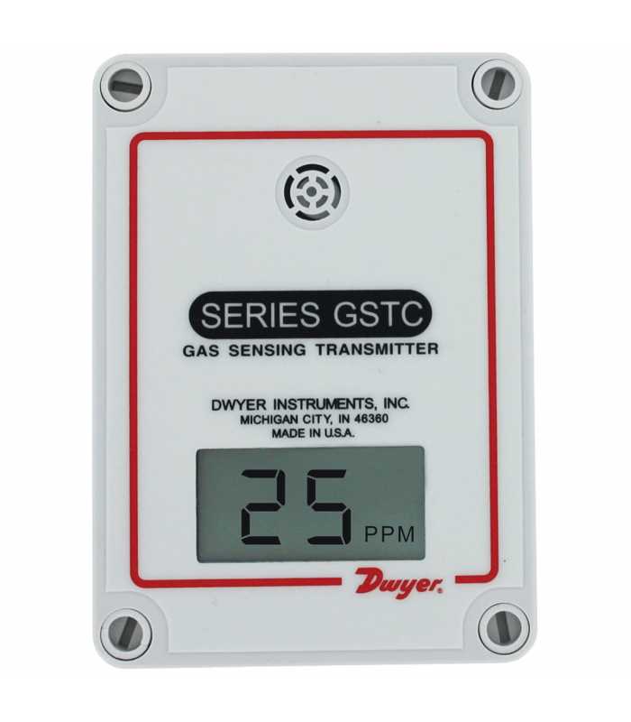 Dwyer GSTC CO / NO2 Gas Transmitters w/ BACnet or Modbus Output