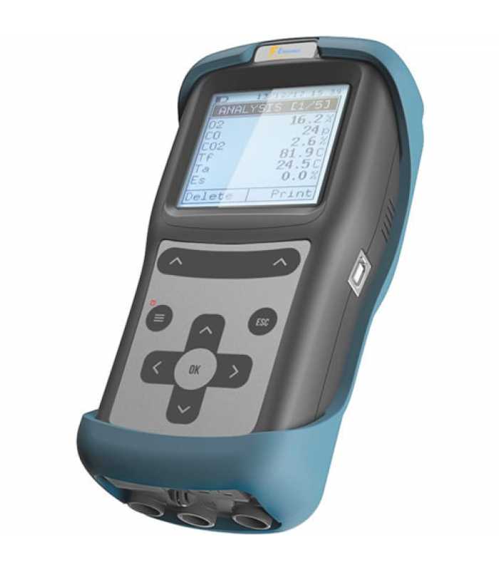 E Instruments E500 [E500-3] Combustion Analyzer with O2, CO, CO2, NO, NOx, Combustion Efficiency