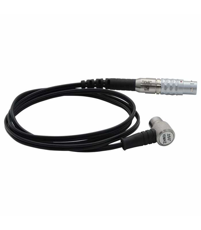 Elcometer TXC5M00CP-4 5MHz, 1/4"Ø Dual Element Potted Right Angle Transducer with Certified