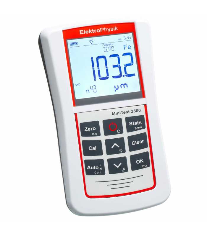 [80-143-0000] MiniTest 2500 Coating Thickness Gauge - Probes Sold Separately