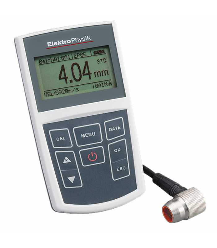  [85-804-0600] 420 Ultrasonic Thickness Gauge Complete Kit Including 5 Mhz Probe - TRA/005420
