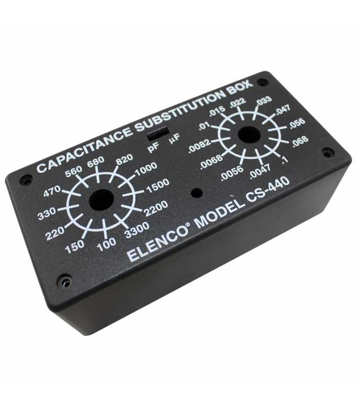 Elenco K38 [K-38] Capacitor Substitution Box (Kit Form, Assembly Required)