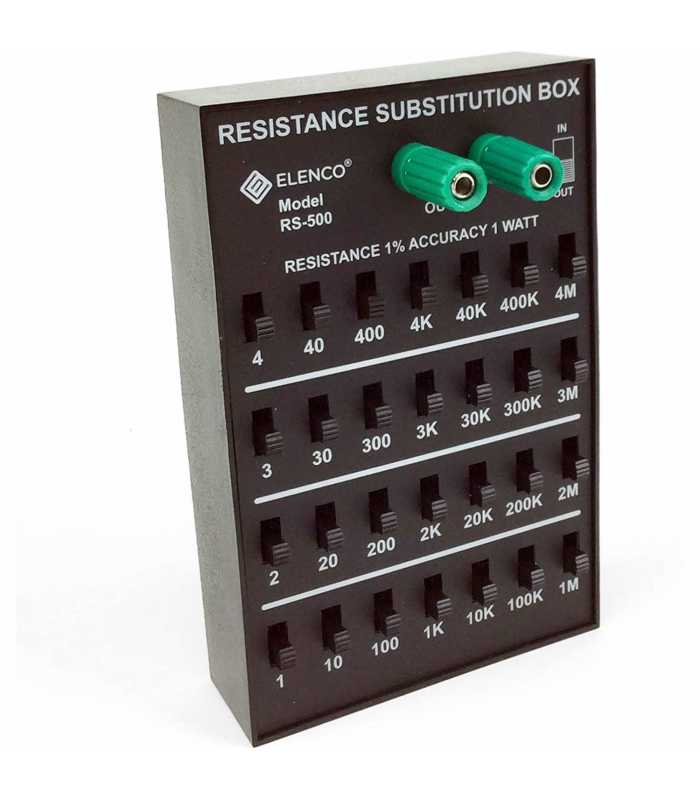 Elenco RS500 [RS-500] Resistance Decade Box