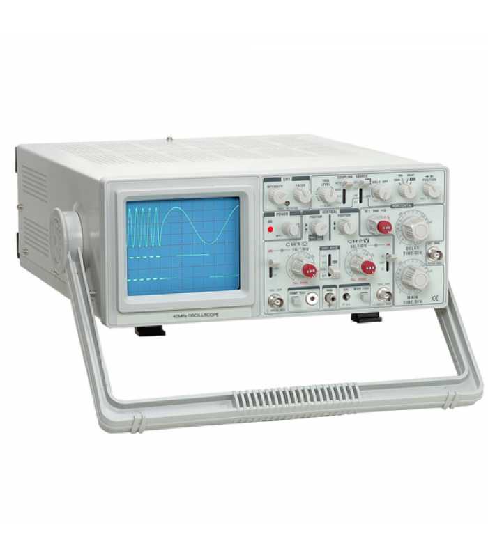 Elenco S-1345 40MHz, 2-Channel, Analog Oscilloscope