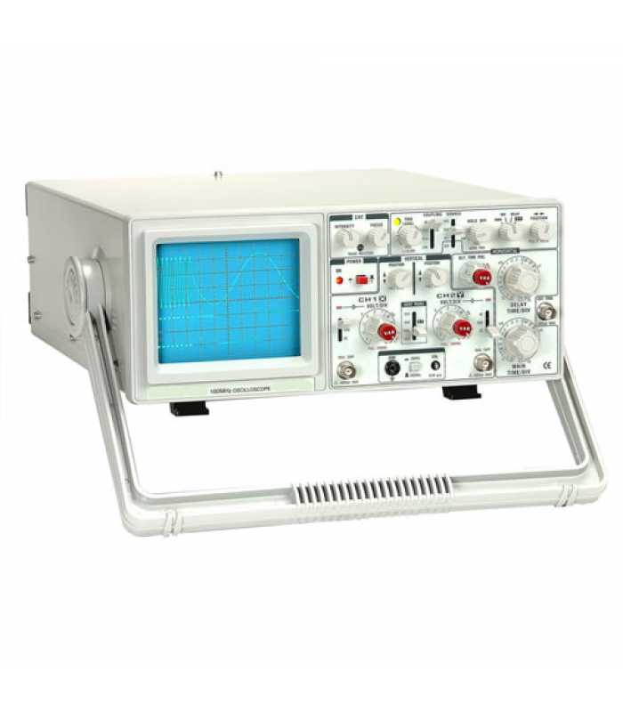 Elenco S-1390 100MHz, 2-Channel, Analog Oscilloscope