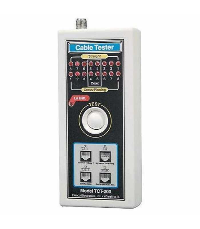Elenco TCT255K [TCT-255K] Multi-Network Cable Tester (Kit Requires Assembly)