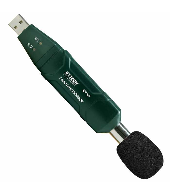 Extech 407760 [407760-NISTL] USB Sound Level Datalogger with NIST Calibration